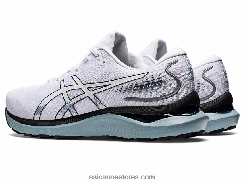 Asics أبيض أسود جل-ركام 24 2N24DJ909