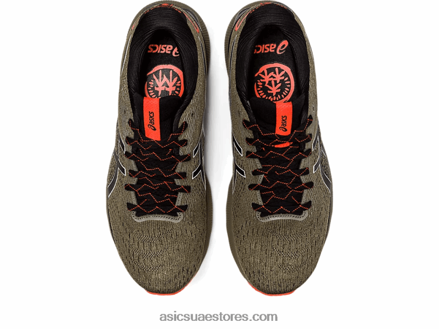 Asics الاستحمام الطبيعة / الزيتون هلام نيمبوس 24 tr 2N24DJ788