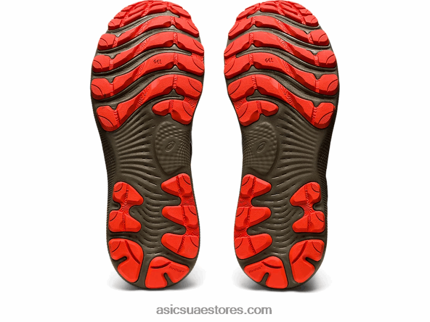 Asics الاستحمام الطبيعة / الزيتون هلام نيمبوس 24 tr 2N24DJ788