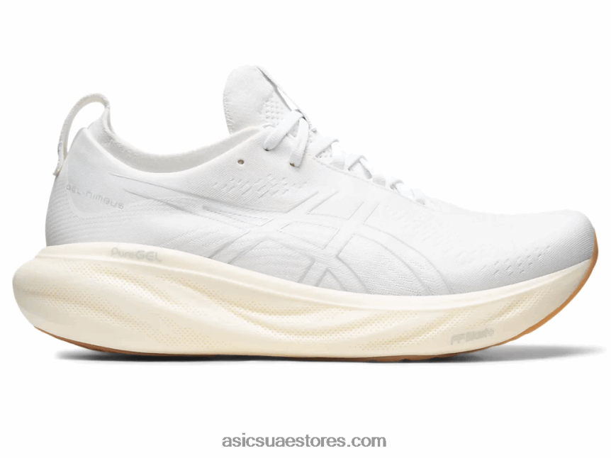 Asics أبيض جل نيمبوس 25 2N24DJ12