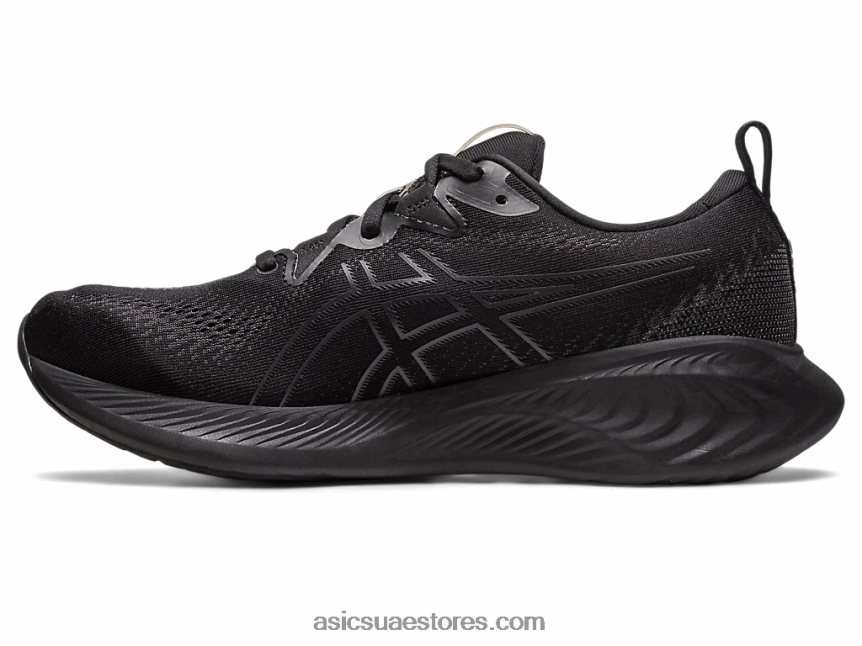 Asics أسود / جونميتال جل الركام 25 2N24DJ124