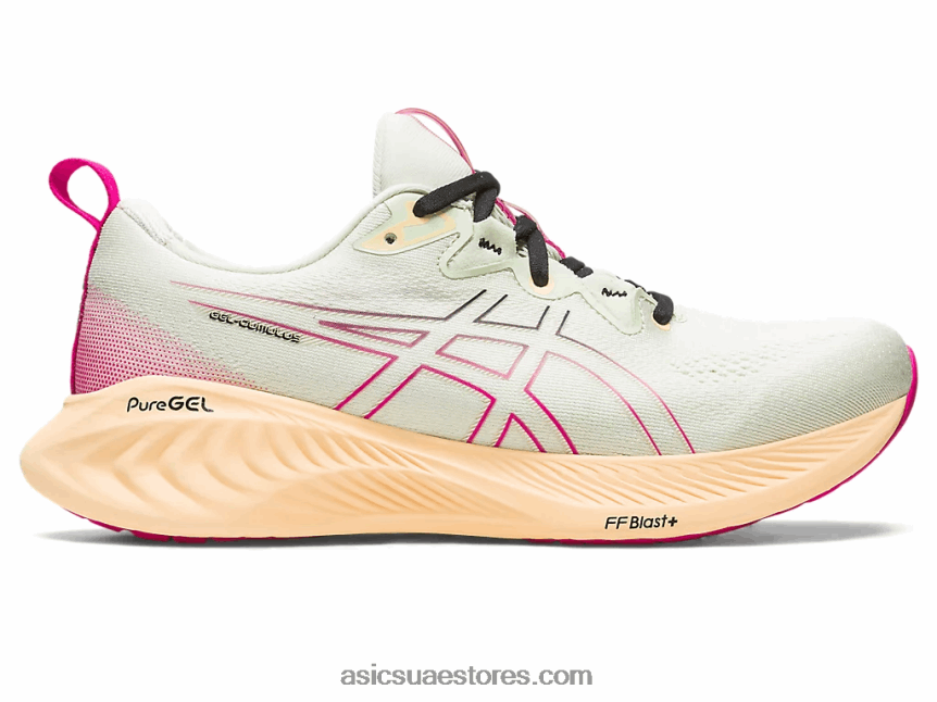 Asics همسة الهذيان الأخضر / الوردي جل الركام 25 2N24DJ2135