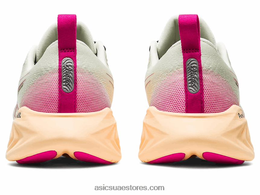 Asics همسة الهذيان الأخضر / الوردي جل الركام 25 2N24DJ2135