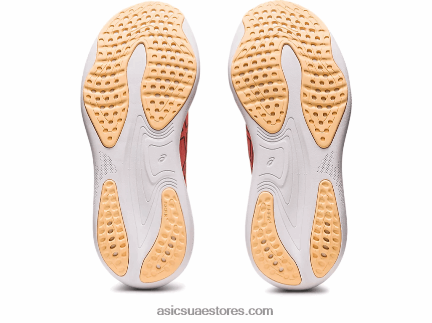 Asics البابايا / الأرجواني المتربة جل نيمبوس 25 2N24DJ2149