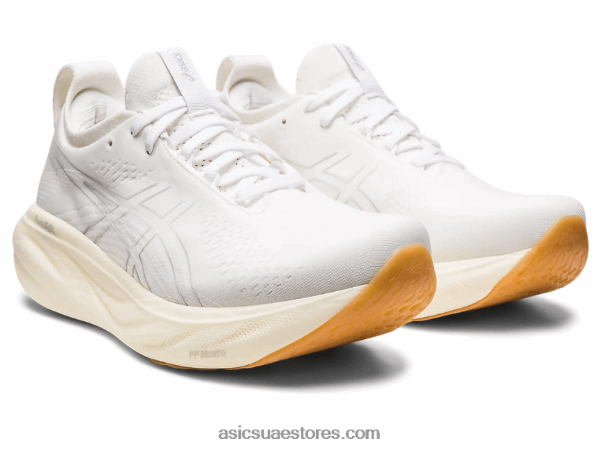 Asics أبيض جل نيمبوس 25 2N24DJ2154