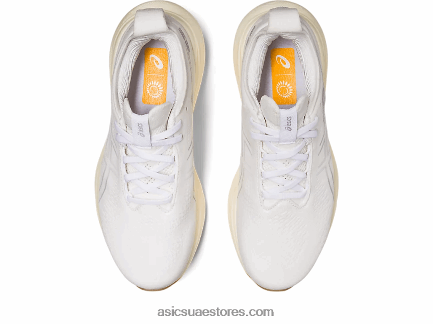 Asics أبيض جل نيمبوس 25 2N24DJ2154