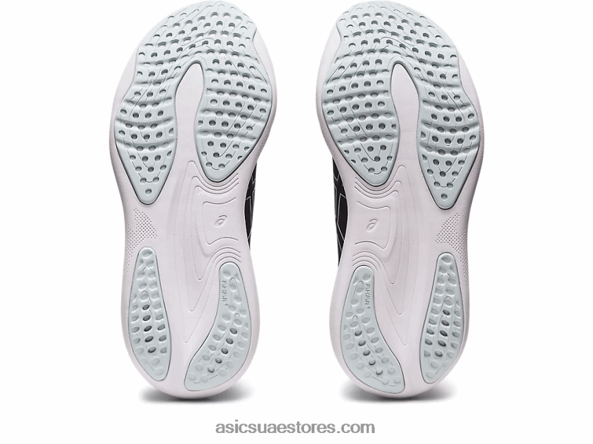 Asics أسود / أزرق تولد من جديد جل نيمبوس 25 2N24DJ2370