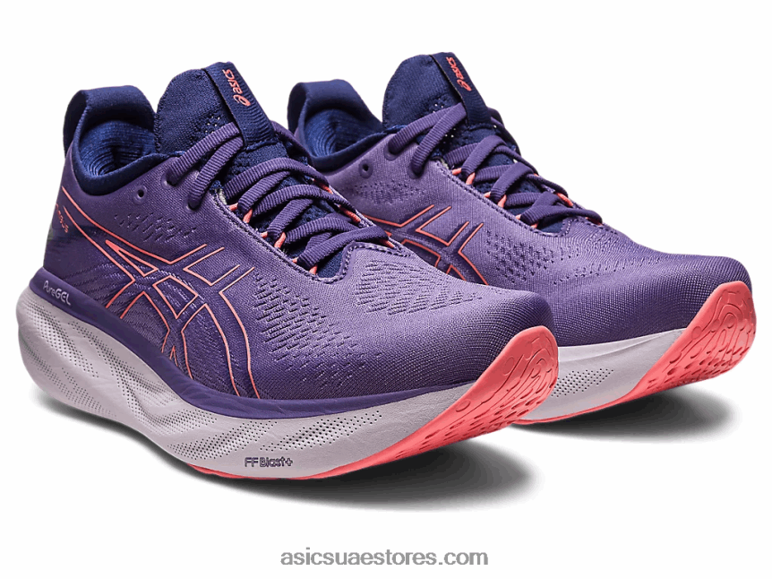 Asics أرجواني مغبر / بابايا جل نيمبوس 25 2N24DJ2372