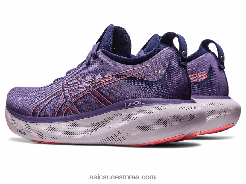 Asics أرجواني مغبر / بابايا جل نيمبوس 25 2N24DJ2372