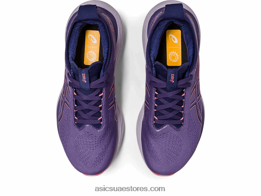 Asics أرجواني مغبر / بابايا جل نيمبوس 25 2N24DJ2372