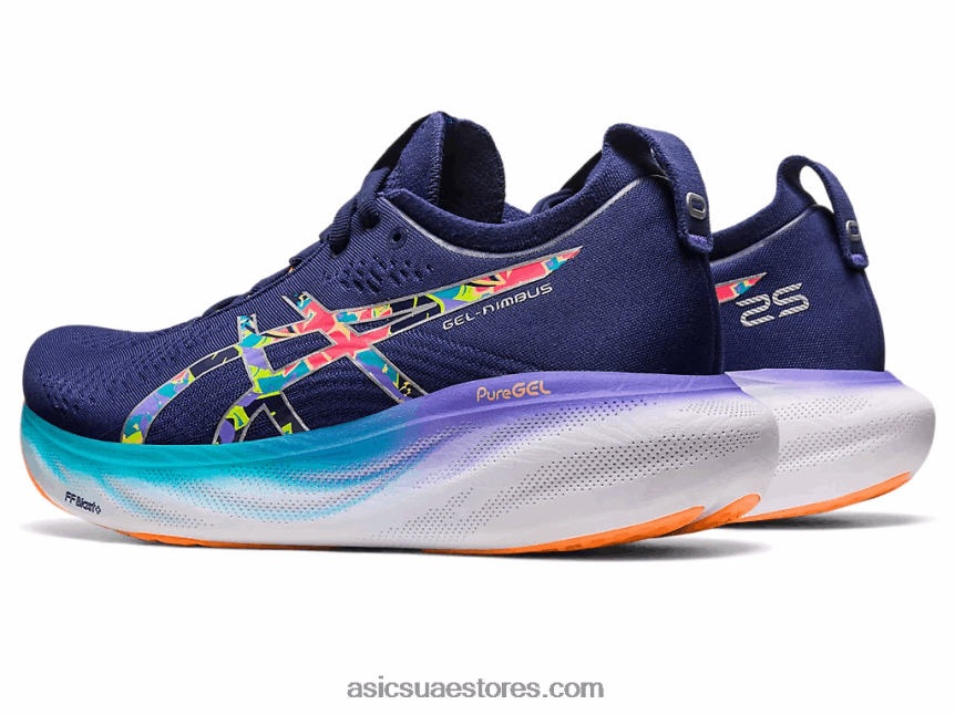 Asics نكهة الليمون الحامض / عرض خفيف جل نيمبوس 25 لايت شو 2N24DJ2374