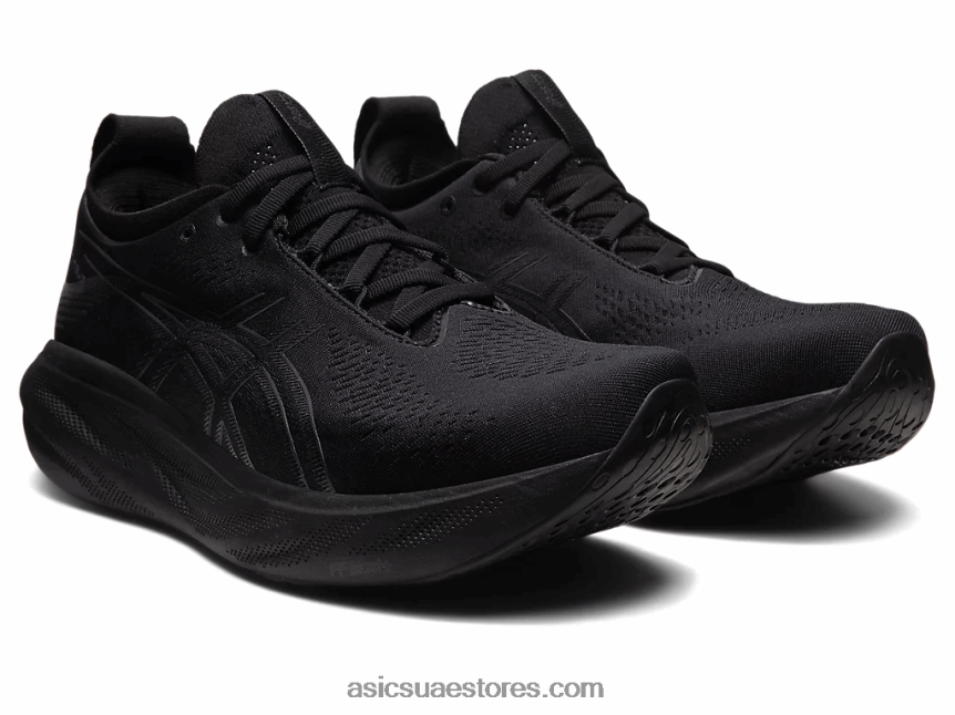 Asics أسود جل نيمبوس 25 2N24DJ331
