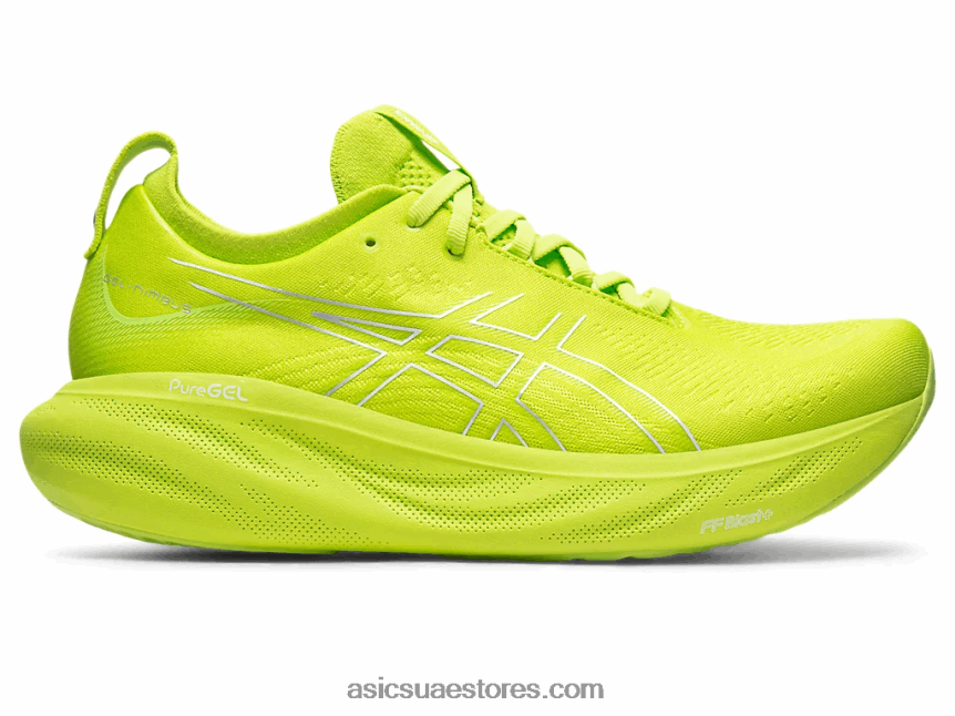 Asics نكهة الليمون الحامض / أبيض جل نيمبوس 25 2N24DJ336