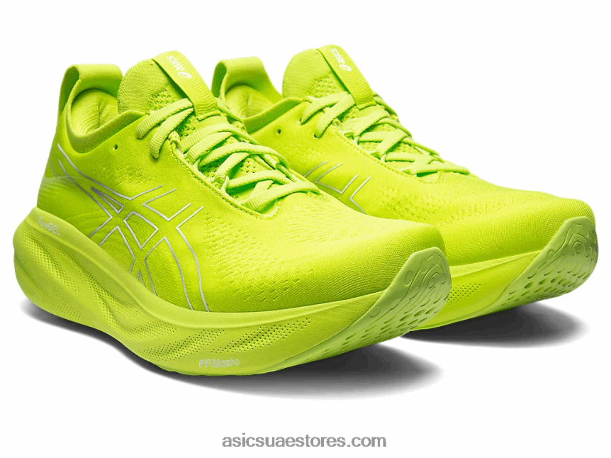 Asics نكهة الليمون الحامض / أبيض جل نيمبوس 25 2N24DJ336