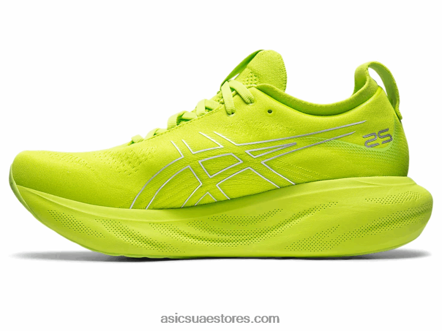 Asics نكهة الليمون الحامض / أبيض جل نيمبوس 25 2N24DJ336