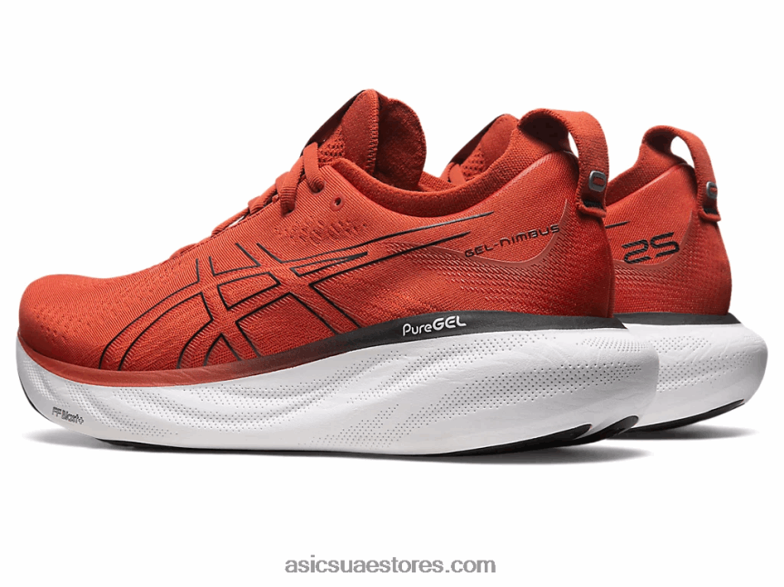 Asics سبايس لاتيه / أسود جل نيمبوس 25 2N24DJ337