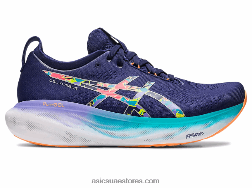 Asics نكهة الليمون الحامض / عرض خفيف جل نيمبوس 25 لايت شو 2N24DJ343