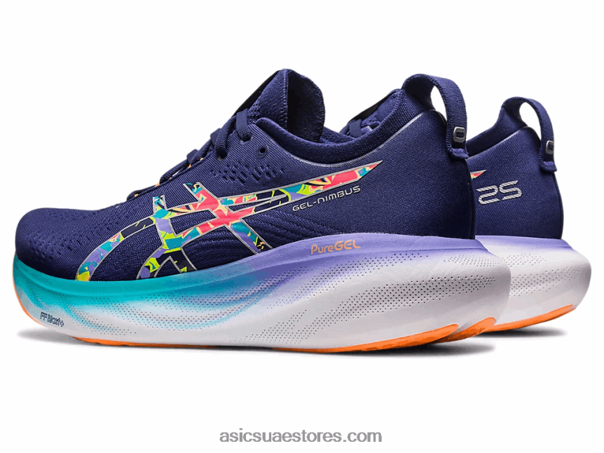 Asics نكهة الليمون الحامض / عرض خفيف جل نيمبوس 25 لايت شو 2N24DJ343