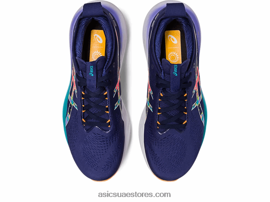 Asics نكهة الليمون الحامض / عرض خفيف جل نيمبوس 25 لايت شو 2N24DJ343