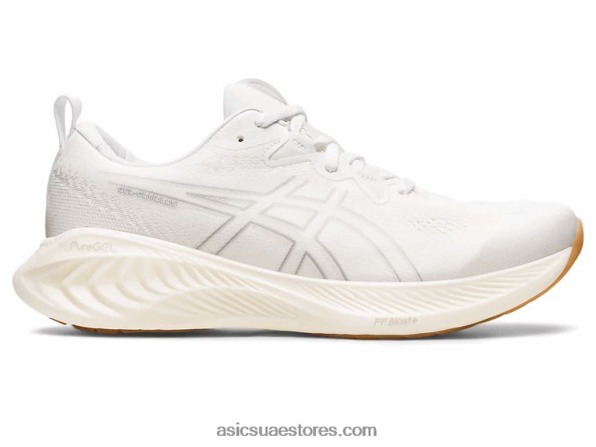 Asics أبيض جل الركام 25 2N24DJ4
