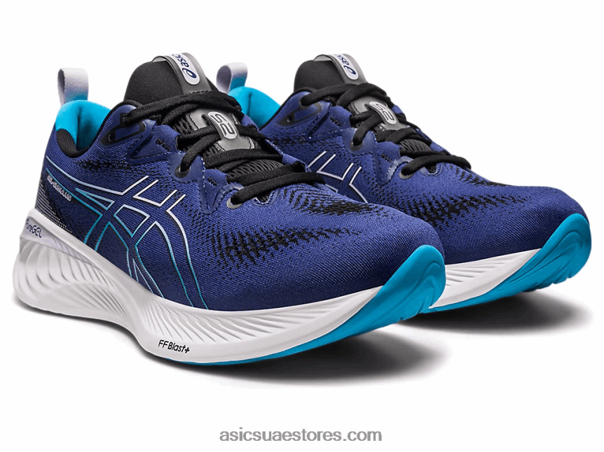 Asics أزرق نيلي / أزرق الجزيرة جل الركام 25 2N24DJ5