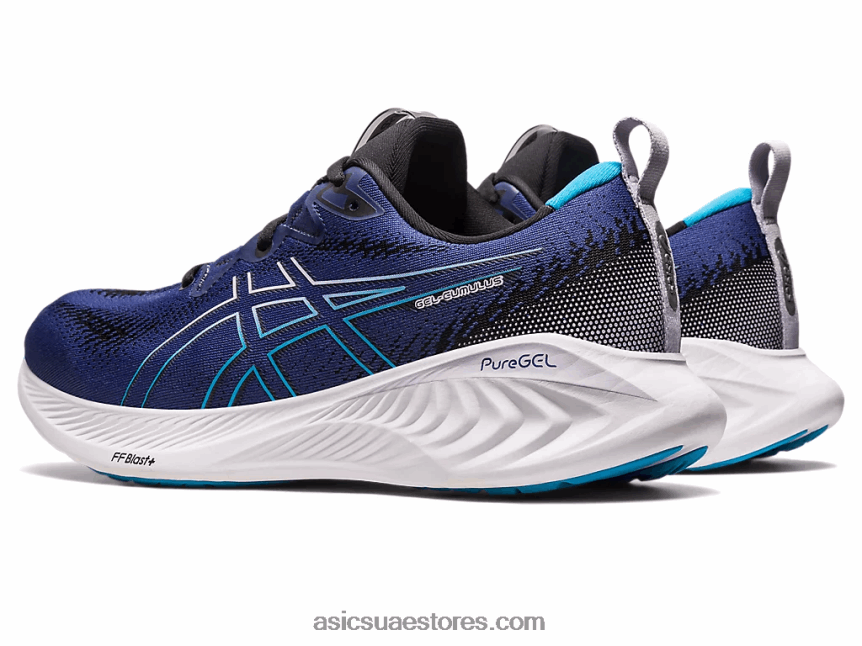 Asics أزرق نيلي / أزرق الجزيرة جل الركام 25 2N24DJ5
