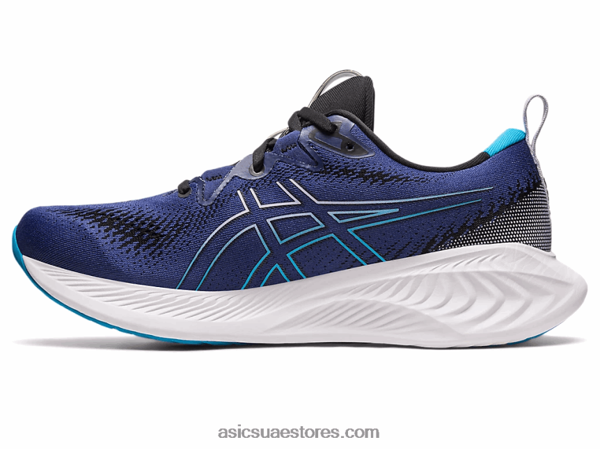 Asics أزرق نيلي / أزرق الجزيرة جل الركام 25 2N24DJ5