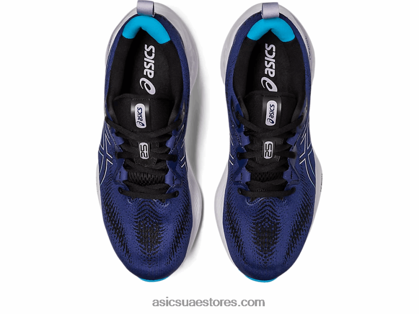 Asics أزرق نيلي / أزرق الجزيرة جل الركام 25 2N24DJ5