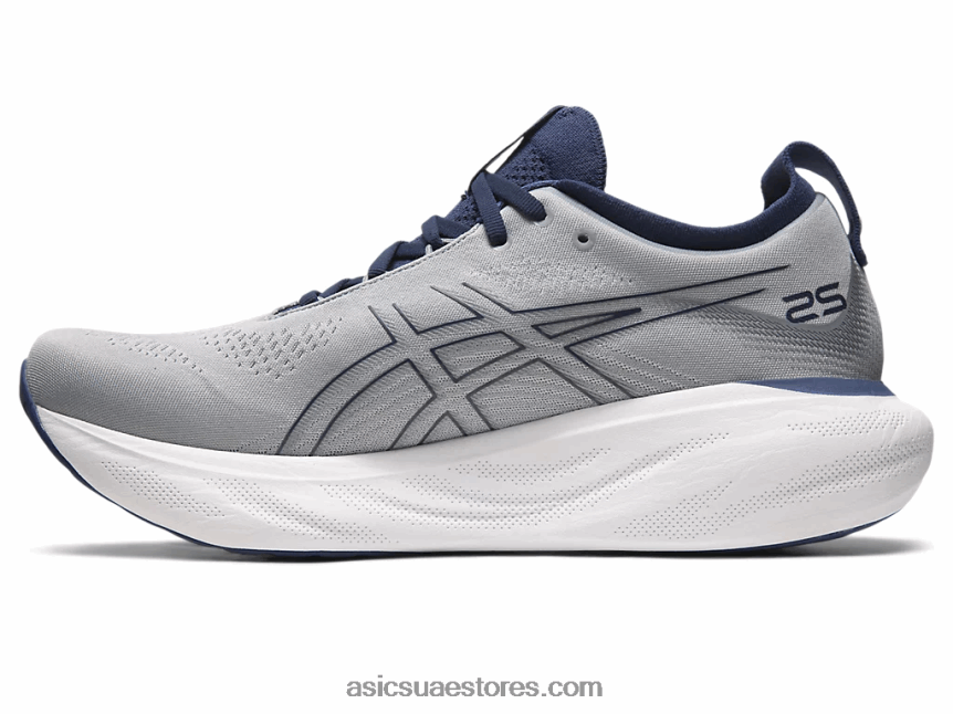 Asics صفيحة صخرية / أزرق نيلي جل نيمبوس 25 2N24DJ9