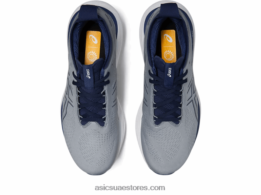 Asics صفيحة صخرية / أزرق نيلي جل نيمبوس 25 2N24DJ9