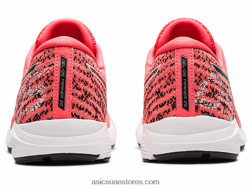Asics اشتعلت النيران في المرجان / الأسود 26- مصل اللبن 2N24DJ3872