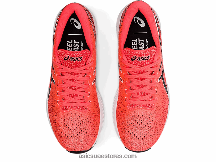 Asics اشتعلت النيران في المرجان / الأسود 26- مصل اللبن 2N24DJ3872