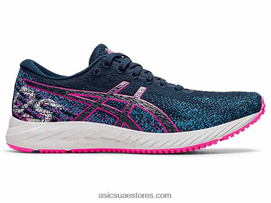 Asics الأزرق الفرنسي / الوردي الساخن 26- مصل اللبن 2N24DJ3925