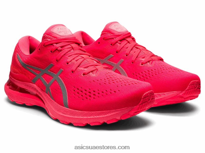 Asics عرض خفيف / فلاش أحمر جل كيانو 28 لايت شو 2N24DJ1458