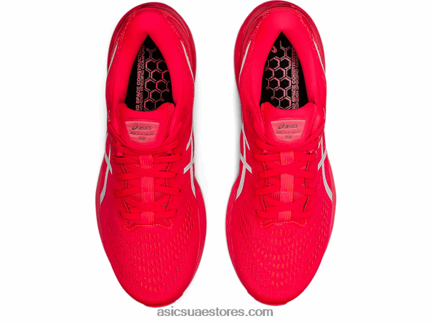 Asics عرض خفيف / فلاش أحمر جل كيانو 28 لايت شو 2N24DJ1458
