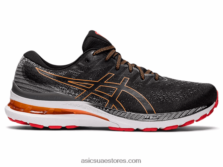 Asics أسود / رمادي طيني جل كيانو 28 2N24DJ1546