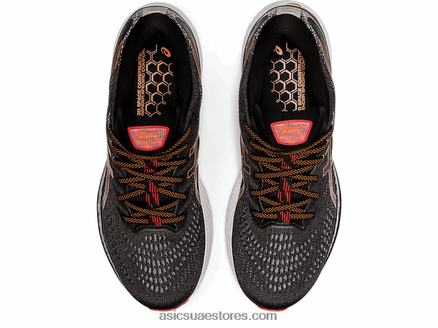 Asics أسود / رمادي طيني جل كيانو 28 2N24DJ1546