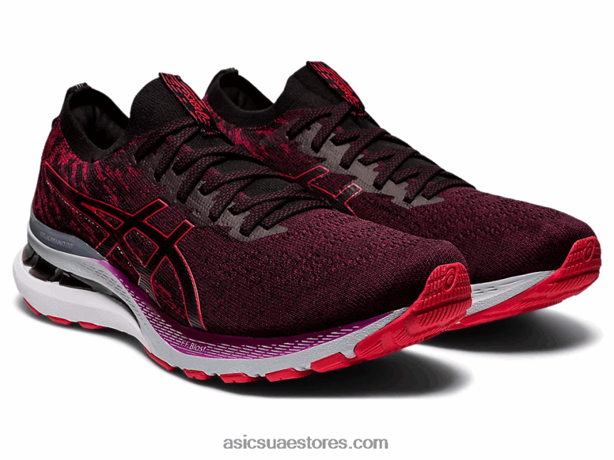 Asics المريخ العميق / الأحمر الكهربائي جل كايانو 28 مك 2N24DJ1623