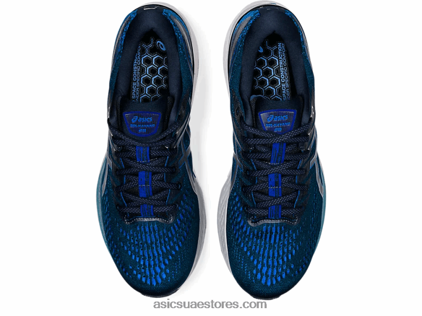 Asics الأزرق الفرنسي / الأزرق الكهربائي جل كيانو 28 2N24DJ1841