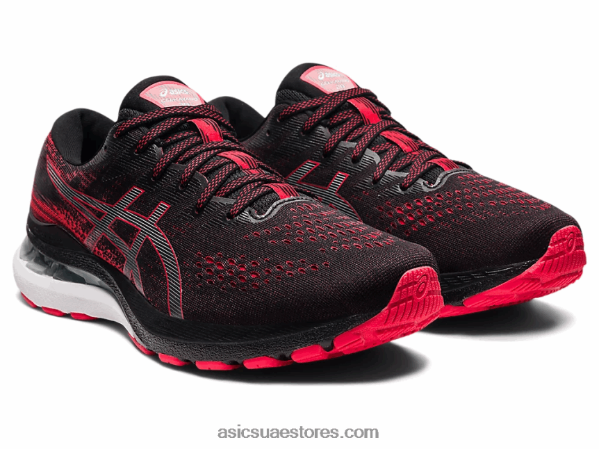 Asics أسود / أحمر كهربائي جل كيانو 28 2N24DJ1878