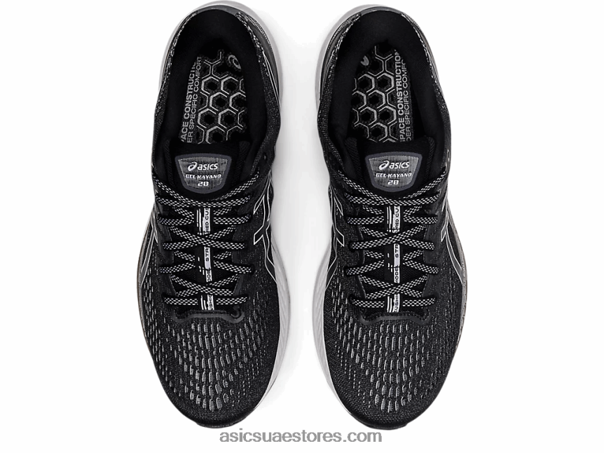 Asics أسود / أبيض جل كيانو 28 2N24DJ1879