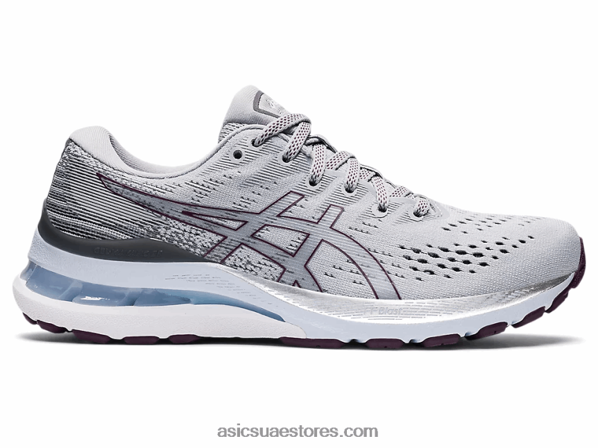 Asics بيدمونت الرمادي / البرقوق العميق جل كيانو 28 2N24DJ3536