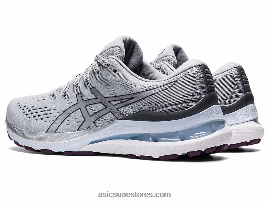 Asics بيدمونت الرمادي / البرقوق العميق جل كيانو 28 2N24DJ3536