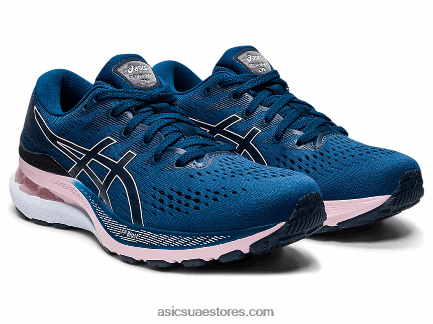 Asics ماكو الأزرق / بالكاد ارتفع جل كيانو 28 2N24DJ3537