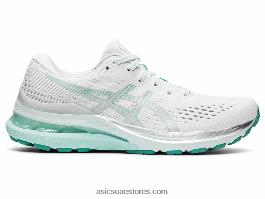 Asics أبيض / واحة خضراء جل كيانو 28 2N24DJ3538
