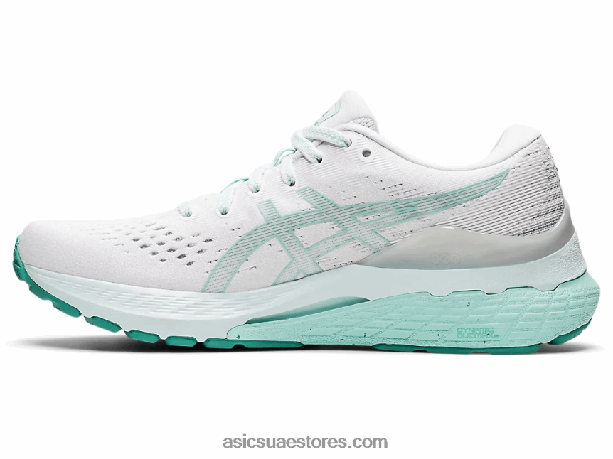 Asics أبيض / واحة خضراء جل كيانو 28 2N24DJ3538