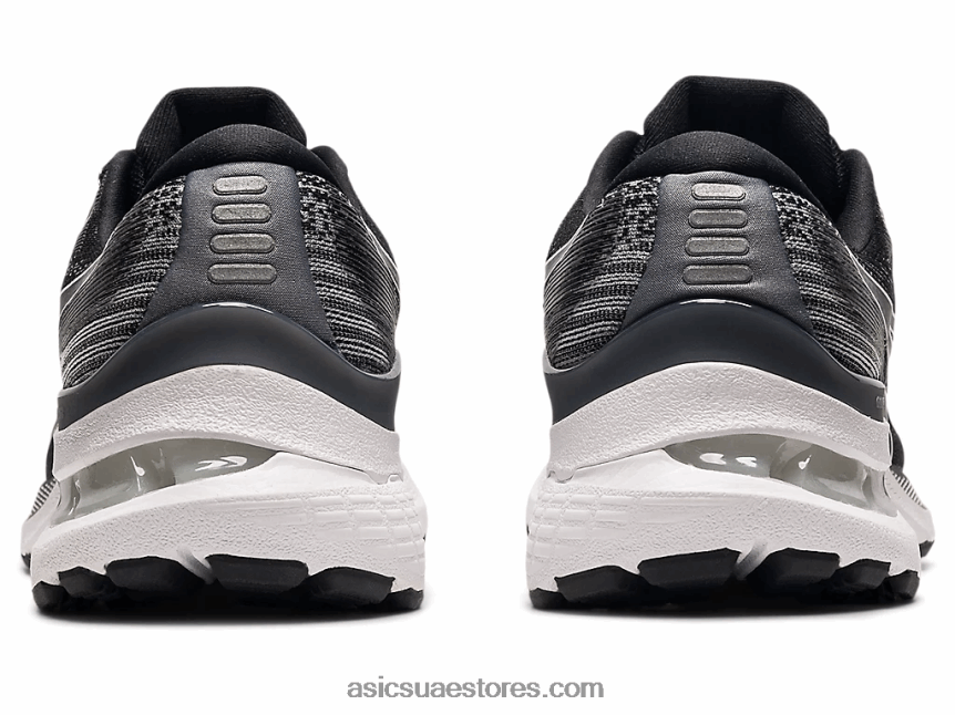 Asics أسود / أبيض جل كيانو 28 عريض 2N24DJ3868