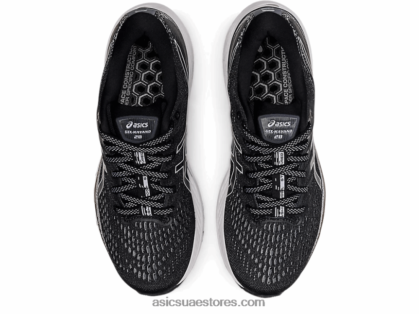Asics أسود / أبيض جل كيانو 28 2N24DJ3915