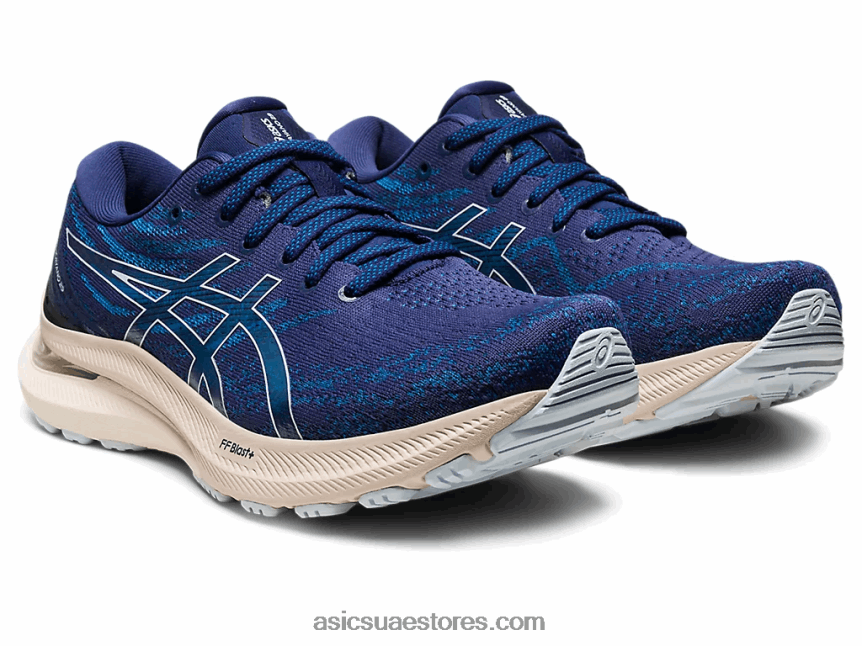 Asics أزرق نيلي / سماء جل كايانو 29 عريض 2N24DJ2463