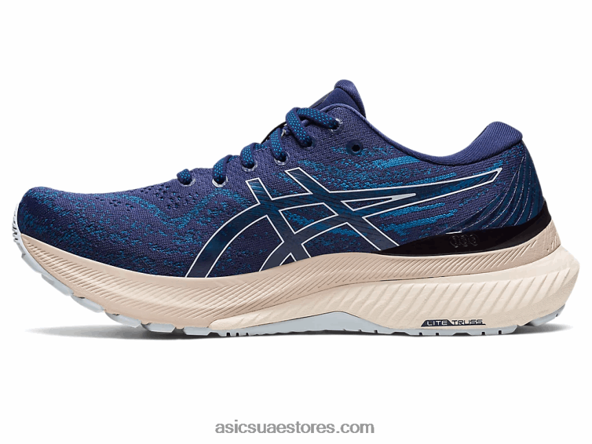 Asics أزرق نيلي / سماء جل كايانو 29 عريض 2N24DJ2463